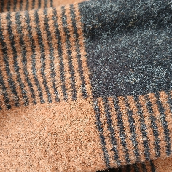 Brown and Black Oversized Cardigan Sweater - Picture 8 of 8